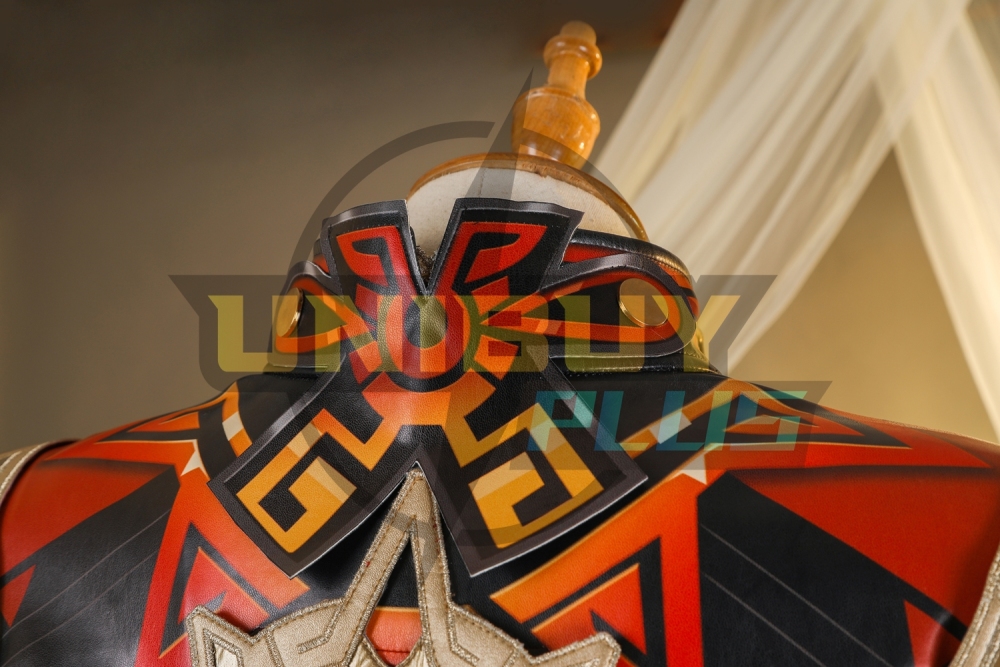 Genshin Impact Pyro Archon Costume Cosplay Suit Unibuyplus