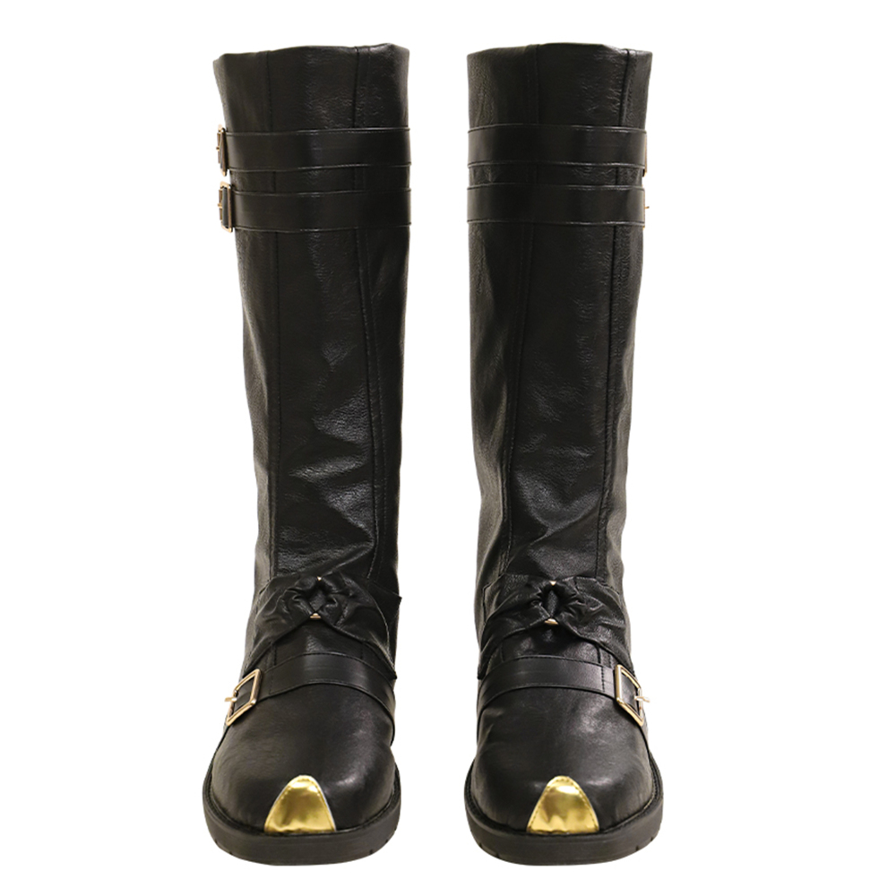 Sephiroth Shoes Cosplay Men Boots Final Fantasy VII Formal Wear Ver. Unibuyplus