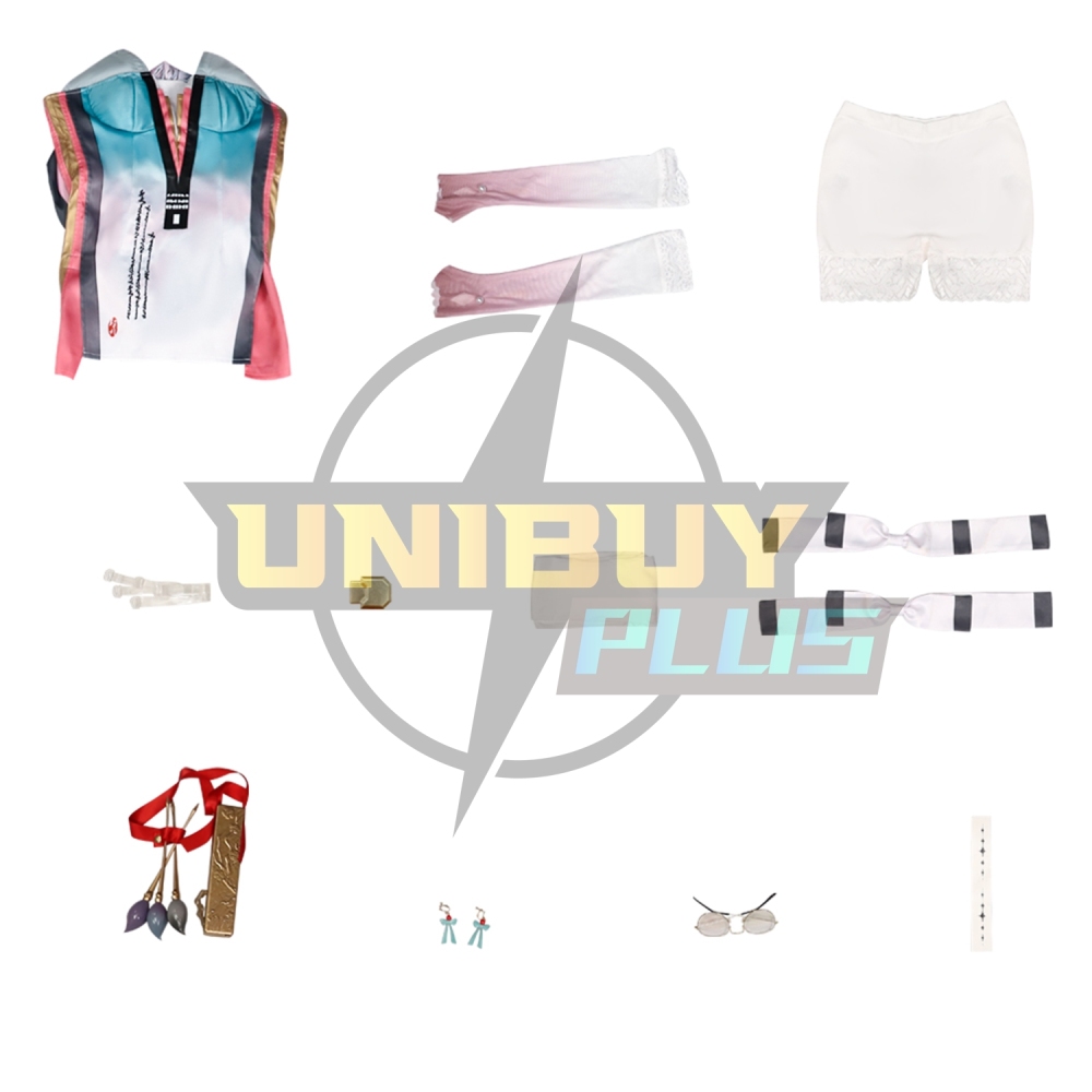 Wuthering Waves Zhezhi Costume Cosplay Suit Unibuyplus