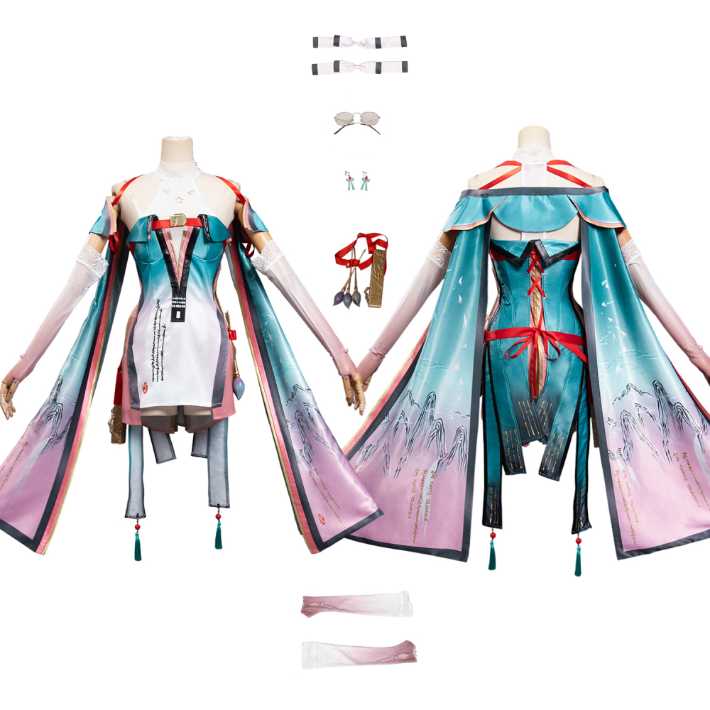 Wuthering Waves Zhezhi Costume Cosplay Suit Unibuyplus