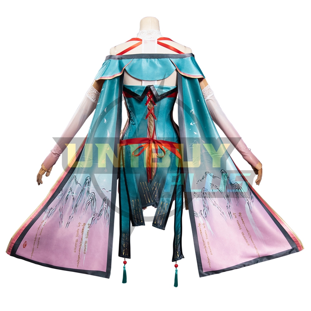 Wuthering Waves Zhezhi Costume Cosplay Suit Unibuyplus