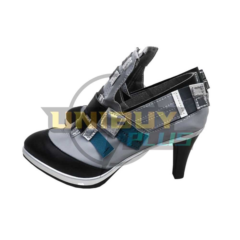 Zenless Zone Zero	Tsukishiro Yanagi Shoes Cosplay Women Boots Unibuyplus