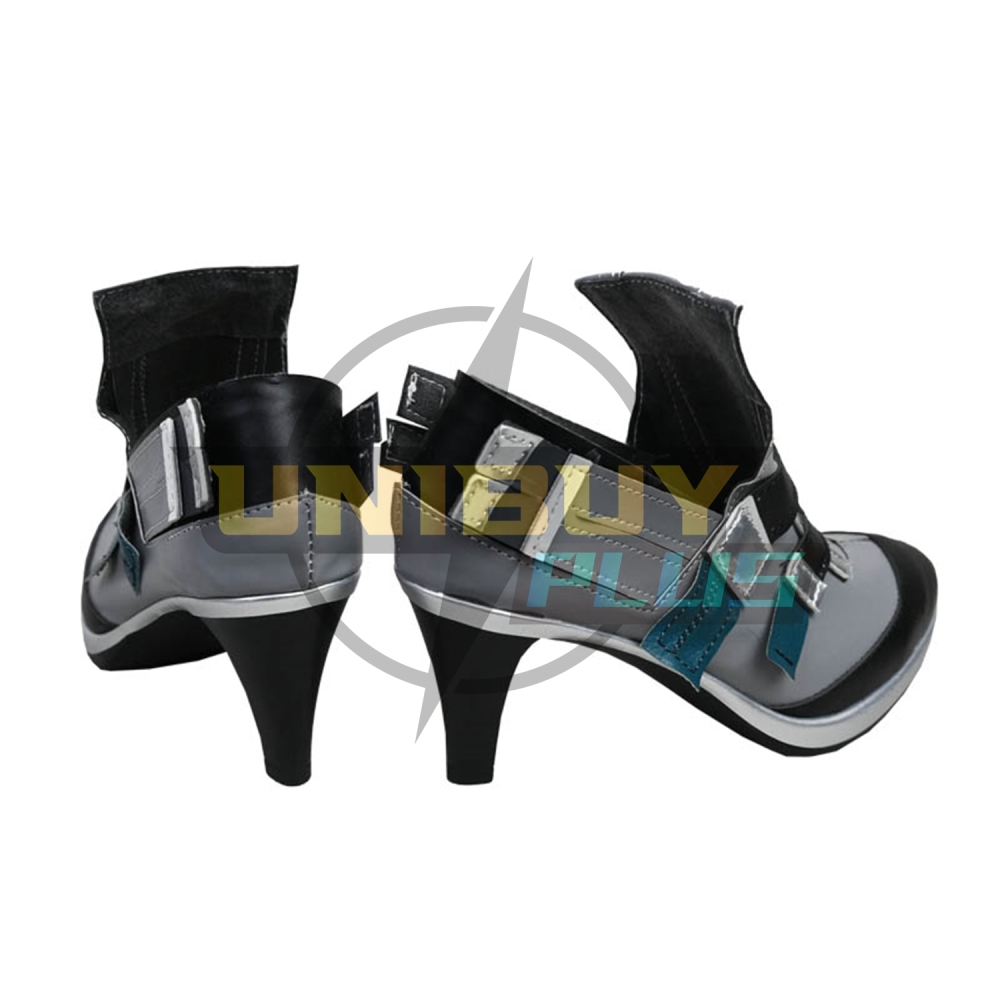 Zenless Zone Zero	Tsukishiro Yanagi Shoes Cosplay Women Boots Unibuyplus