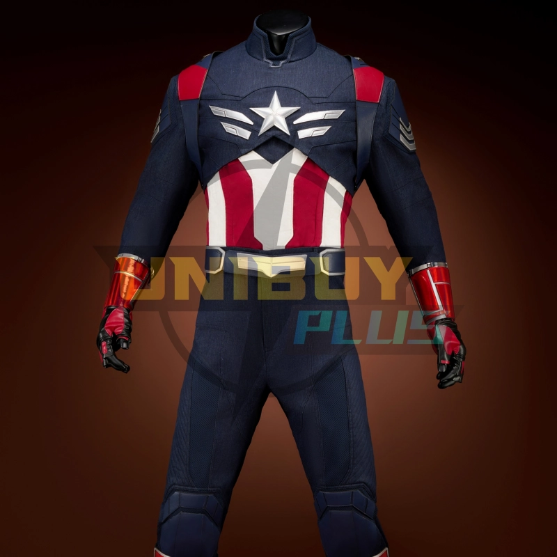 Captain America Costume Cosplay Suit Brave New World Sam Wilson Unibuyplus