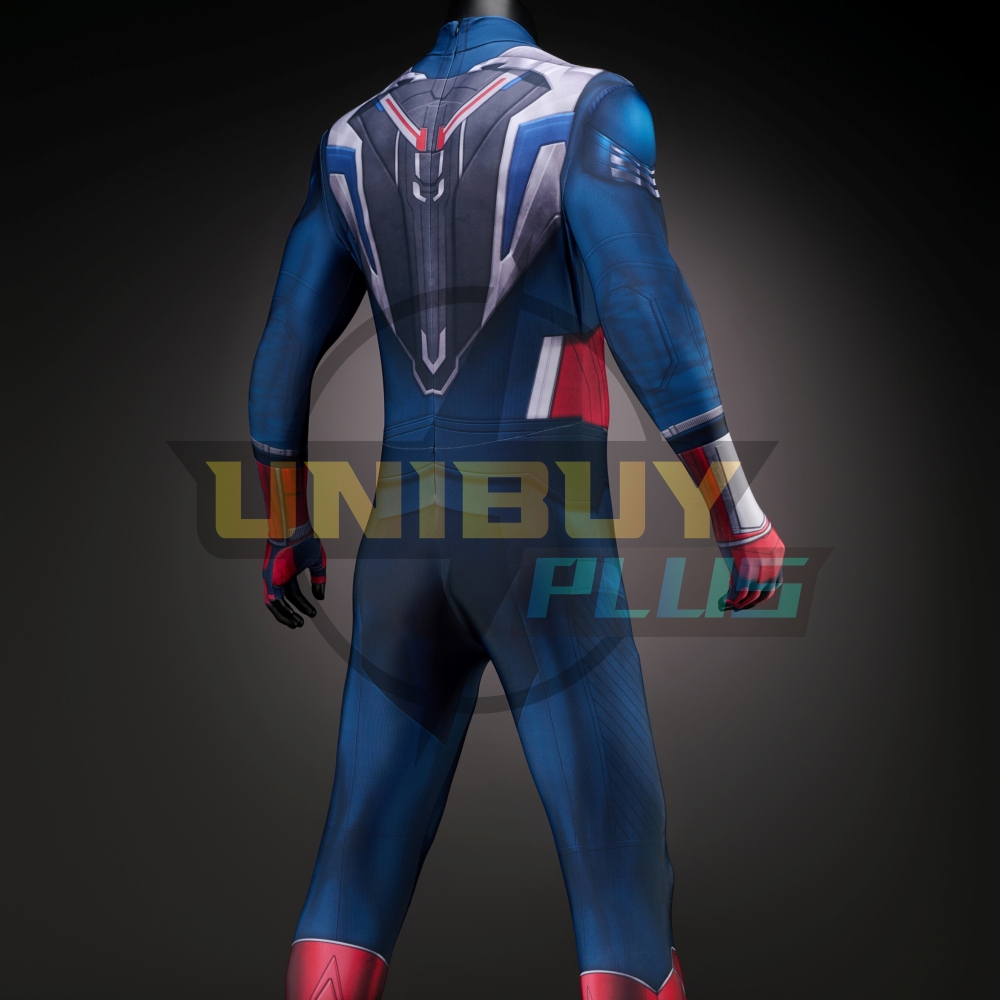 Captain America Bodysuit Costume Cosplay Suit Brave New World Sam Wilson Unibuyplus