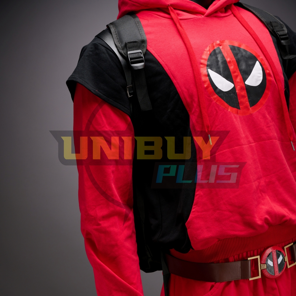 Kidpool Costume Cosplay Suit Deadpool 3 Youth Hoodies Unibuyplus