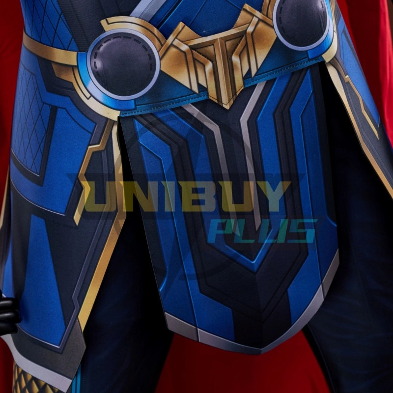 Thor: Love and Thunder Costume Cosplay Suit Jumpsuit with Cloak Unibuy