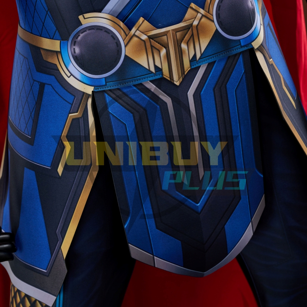 Thor: Love and Thunder Costume Cosplay Suit Jumpsuit with Cloak Unibuy
