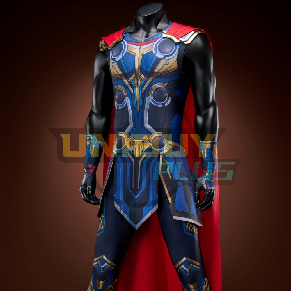 Thor: Love and Thunder Costume Cosplay Suit Jumpsuit with Cloak Unibuy