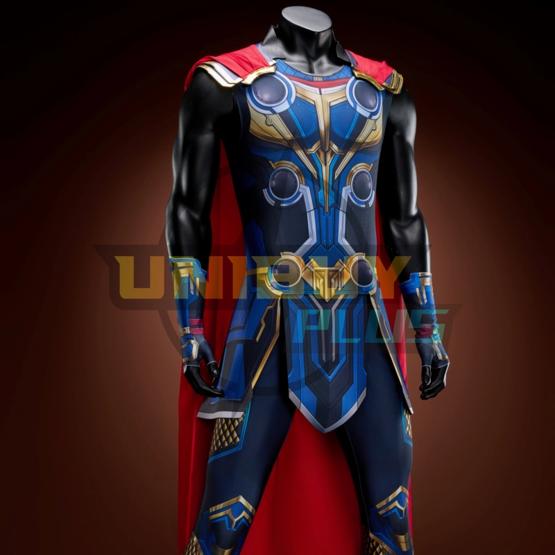Thor: Love and Thunder Costume Cosplay Suit Jumpsuit with Cloak Unibuy