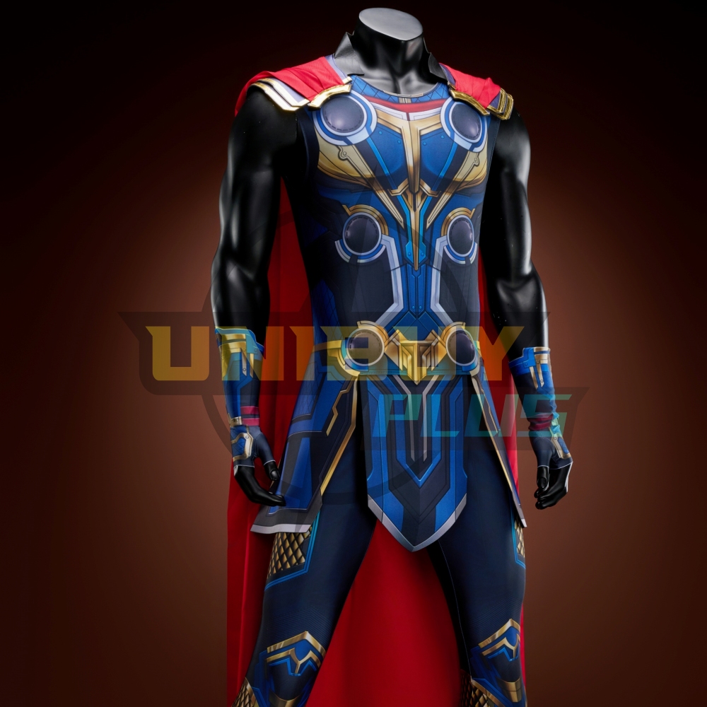 Thor: Love and Thunder Costume Cosplay Suit Jumpsuit with Cloak Unibuy