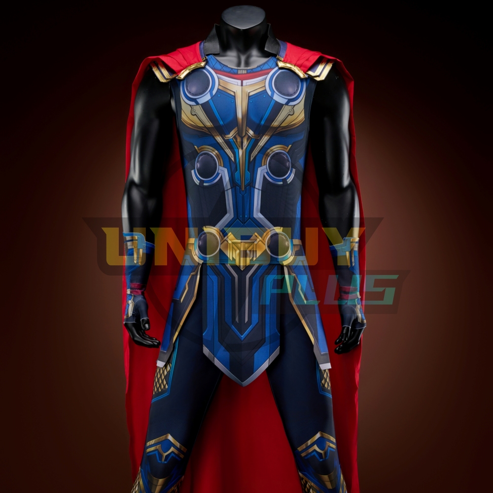 Thor: Love and Thunder Costume Cosplay Suit Jumpsuit with Cloak Unibuy