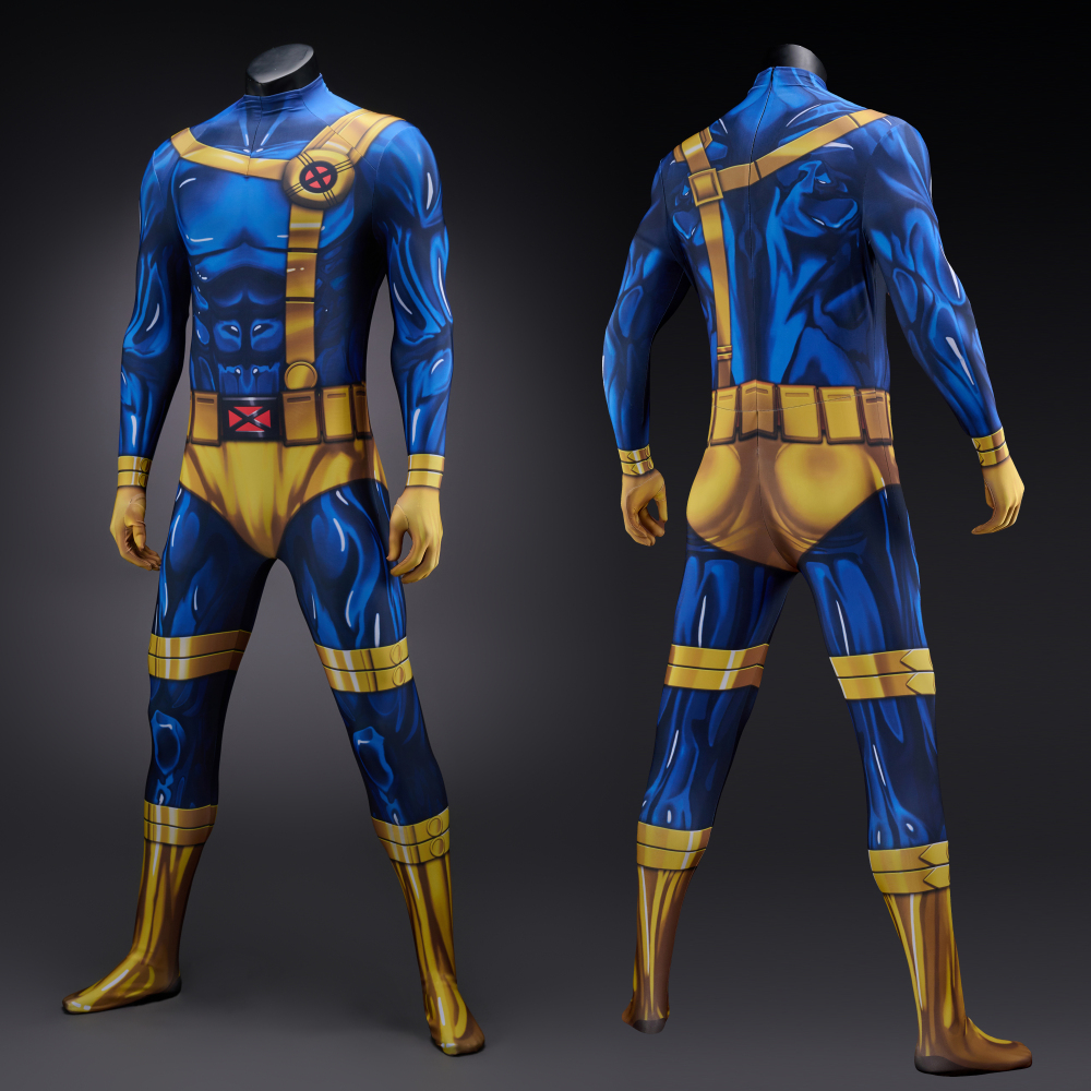 X-Men 97 Cyclops Bodysuit Costume Cosplay Suit Scott Summers Unibuyplus