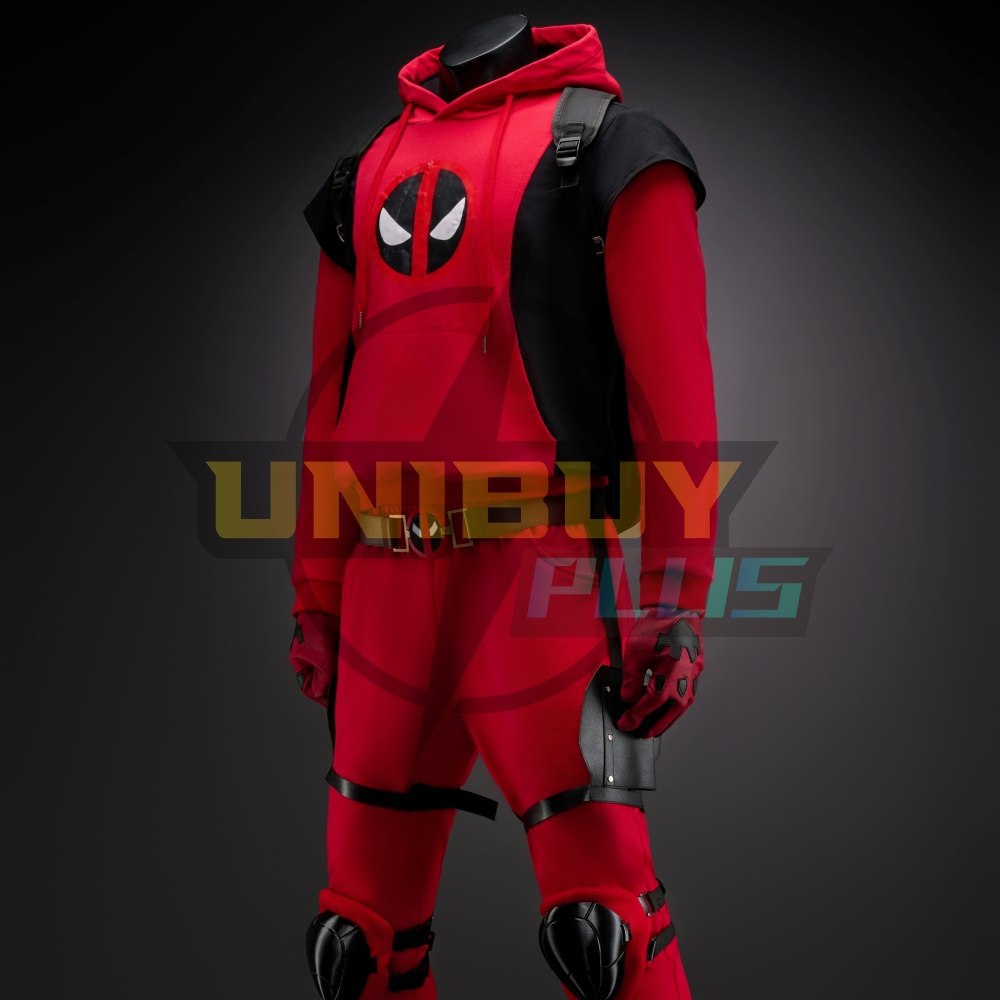 Kidpool Costume Cosplay Suit Deadpool 3 Youth Hoodies Unibuyplus