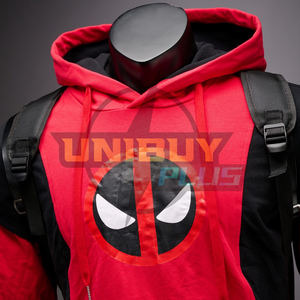 Kidpool Costume Cosplay Suit Deadpool 3 Youth Hoodies Unibuyplus