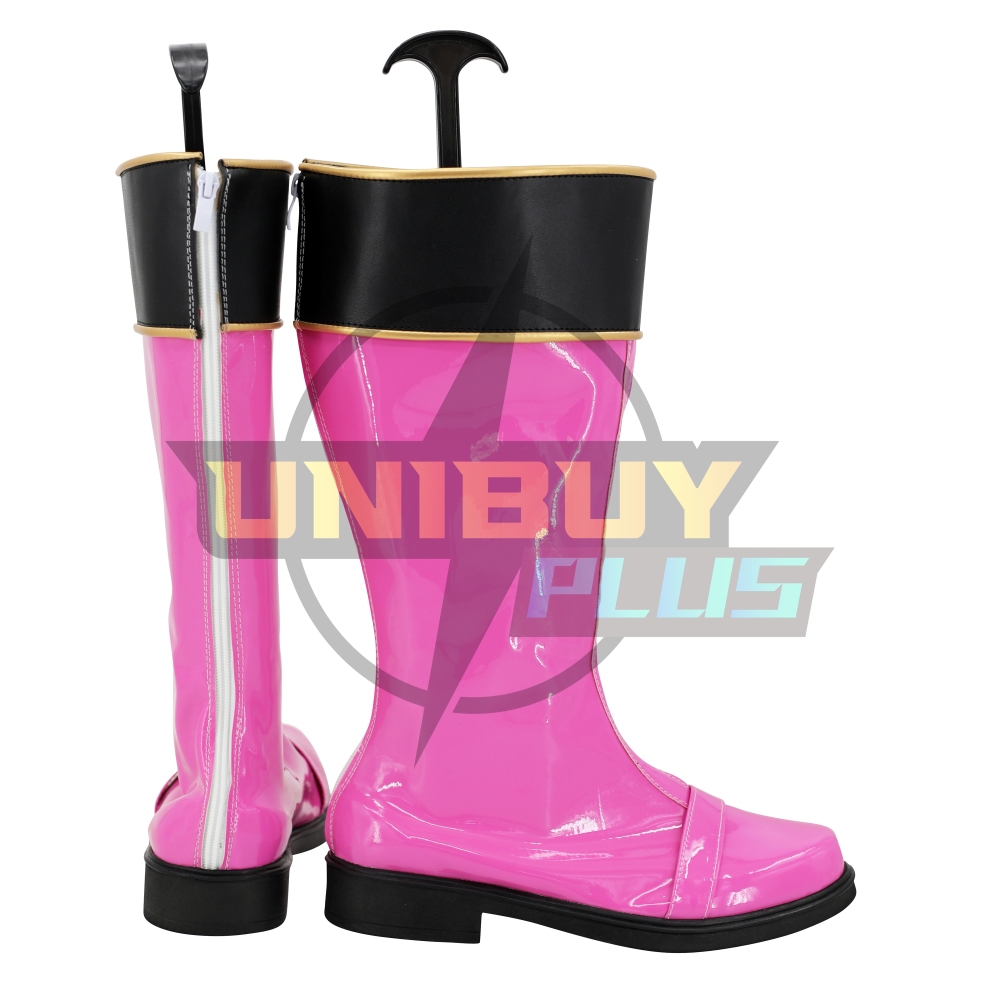 Mahō Sentai Magiranger	 Magi Pink Cosplay Shoes Women Boots Houka Ozu Unibuyplus