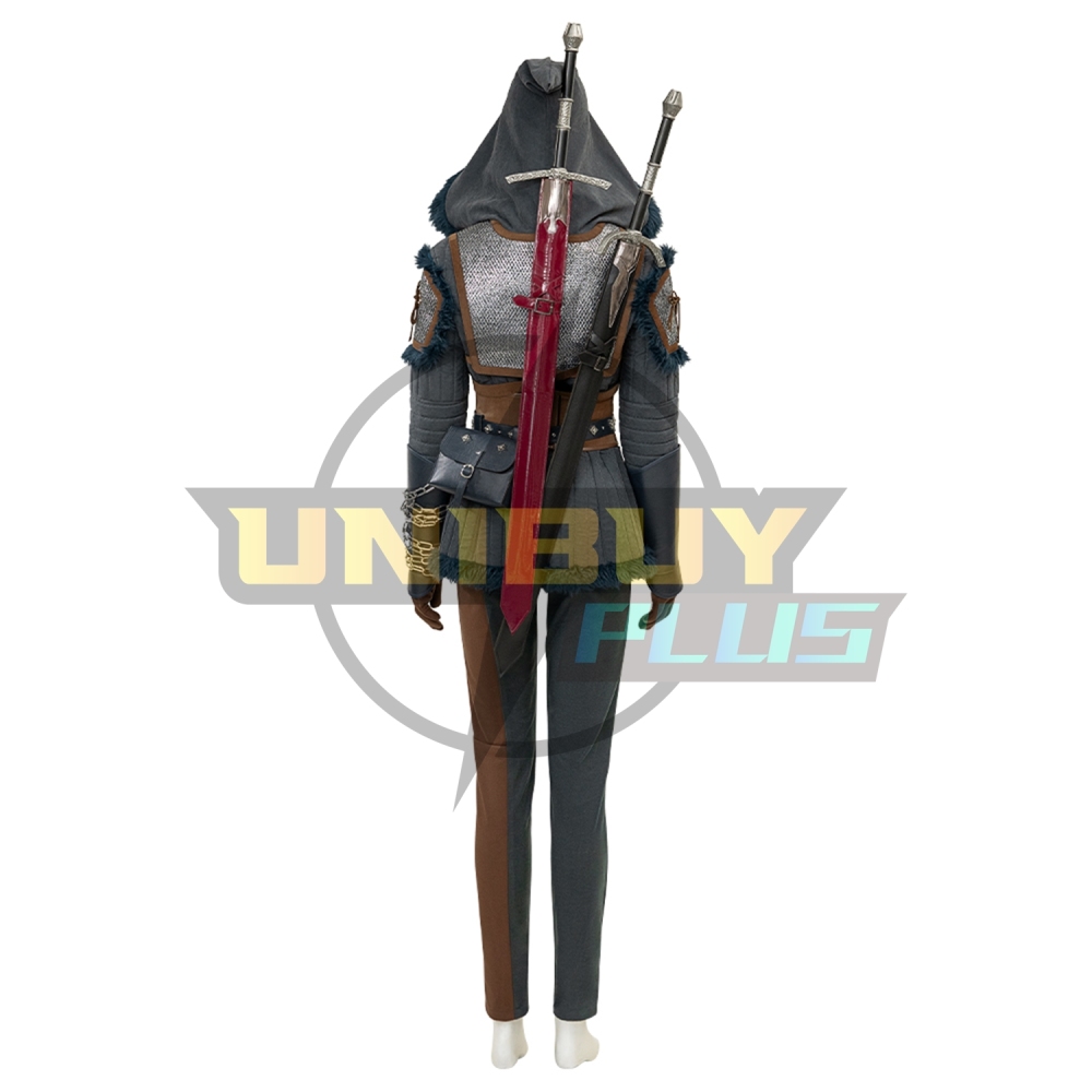 The Witcher IV Cirilla Fiona Elen Riannon Costume Cosplay Suit Unibuyplus