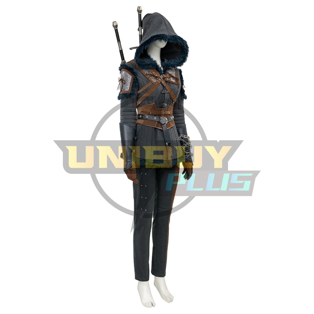 The Witcher IV Cirilla Fiona Elen Riannon Costume Cosplay Suit Unibuyplus
