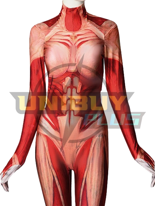 Attack on Titan Annie Leonhart Costume Cosplay Suit Bodysuit For Kids Adult Unibuyplus