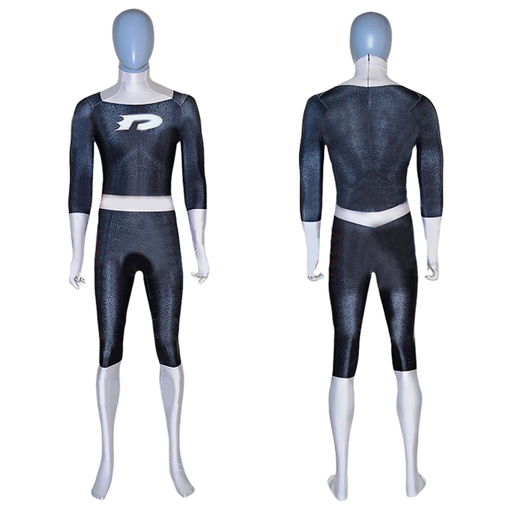 Danny Phantom and the Real Ghostbreakers Costume Cosplay Suit Bodysuit For Kids Adult Unibuyplus