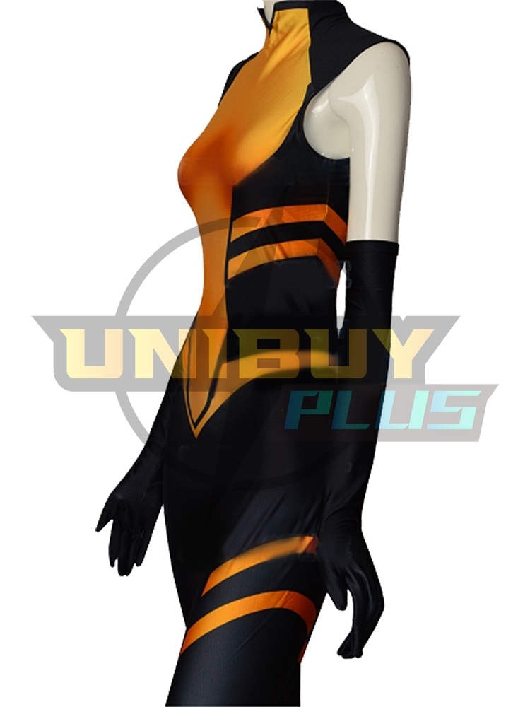 Justice League: Crisis on Two Earths Mari Jiwe McCabe Costume Cosplay Suit Bodysuit For Kids Adult Unibuyplus