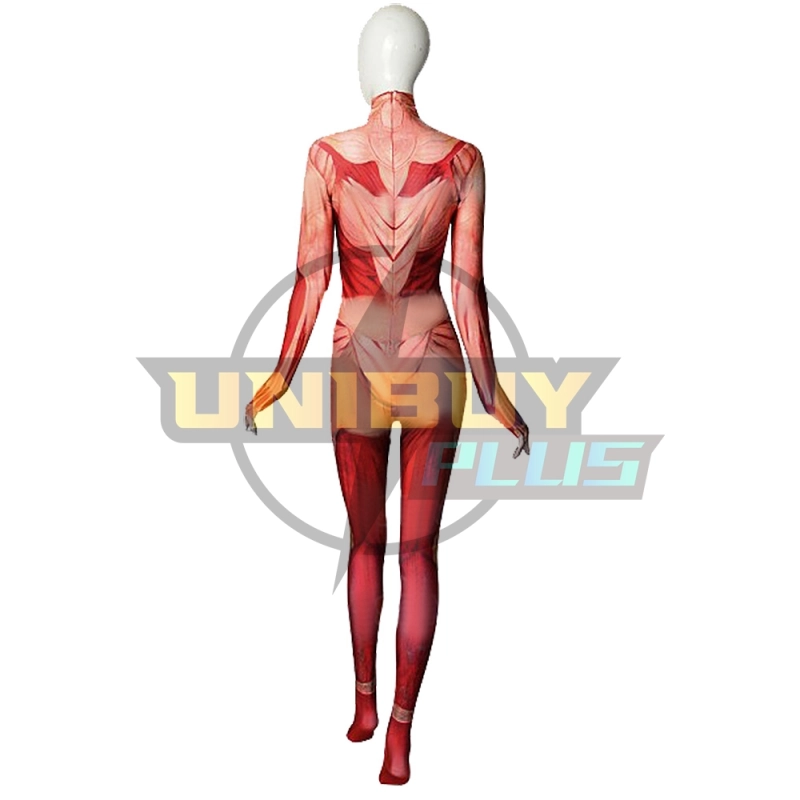 Attack on Titan Annie Leonhart Costume Cosplay Suit Bodysuit For Kids Adult Unibuyplus