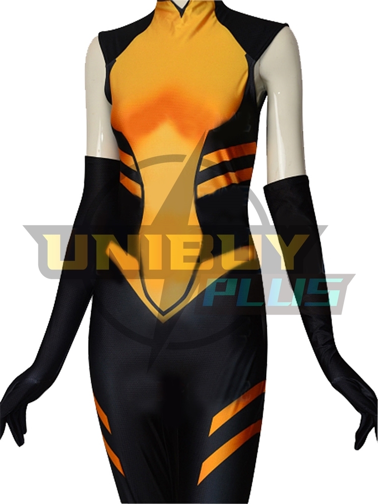 Justice League: Crisis on Two Earths Mari Jiwe McCabe Costume Cosplay Suit Bodysuit For Kids Adult Unibuyplus