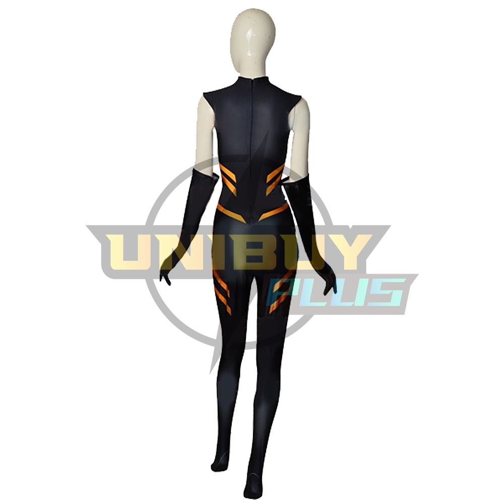Justice League: Crisis on Two Earths Mari Jiwe McCabe Costume Cosplay Suit Bodysuit For Kids Adult Unibuyplus