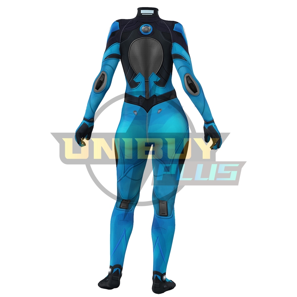 Fantastic Four	Invisible Woman 002 Costume Cosplay Suit Bodysuit For Kids Adult Unibuyplus