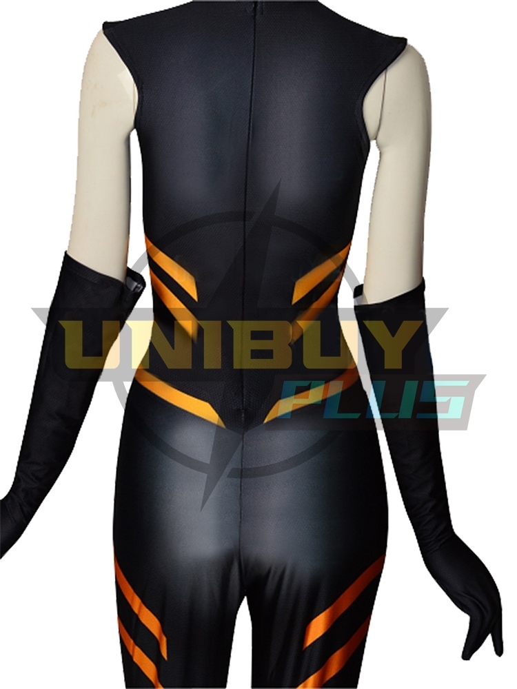 Justice League: Crisis on Two Earths Mari Jiwe McCabe Costume Cosplay Suit Bodysuit For Kids Adult Unibuyplus