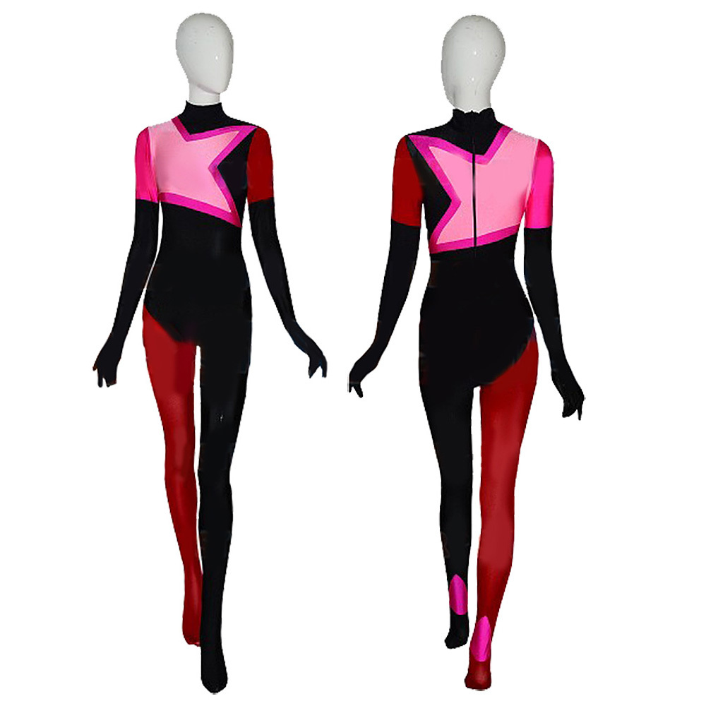 Steven Universe Garnet 010 Costume Cosplay Suit Bodysuit For Kids Adult Unibuyplus