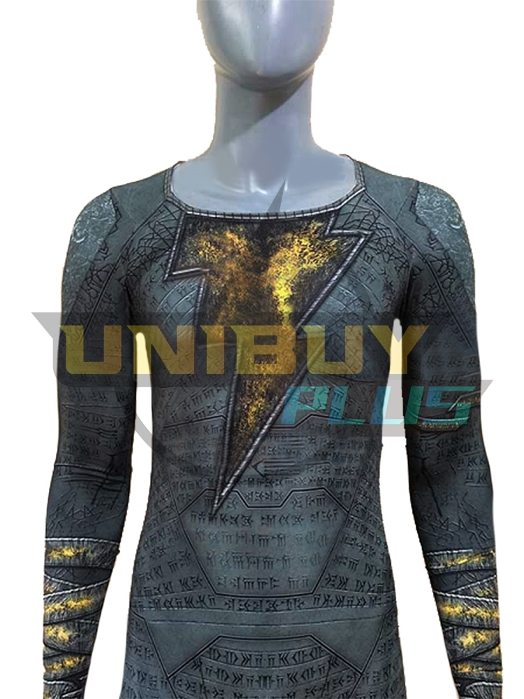 Black Adam Costume Cosplay Suit Bodysuit For Kids Adult Unibuyplus