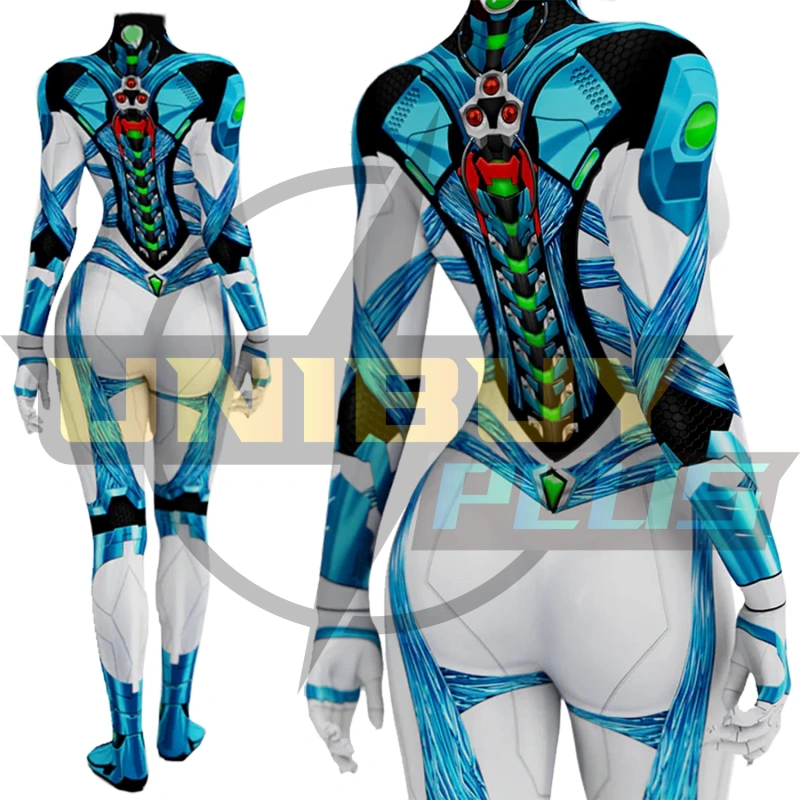 Metroid Samus Aran Costume Cosplay Suit Bodysuit For Kids Adult Unibuyplus