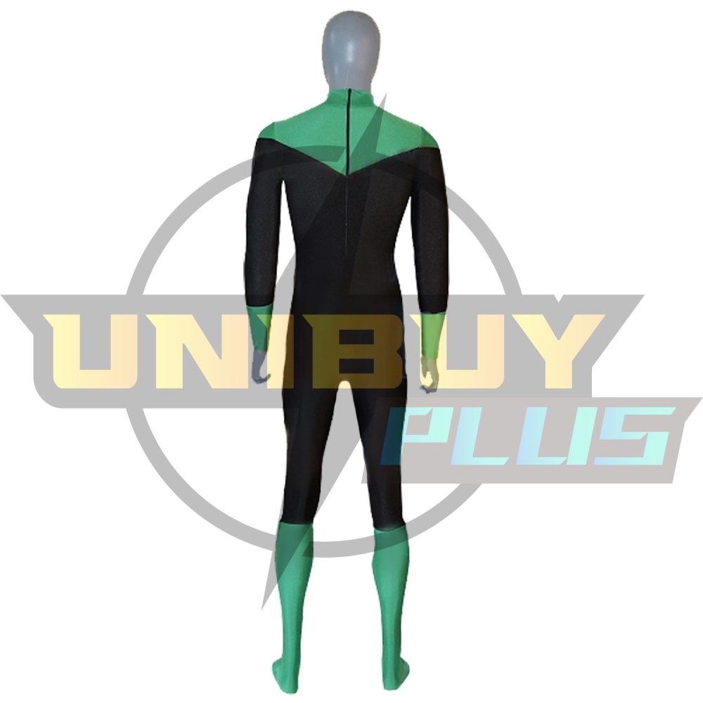 Green Lantern John Stewart Costume Cosplay Suit Bodysuit For Kids Adult Unibuyplus