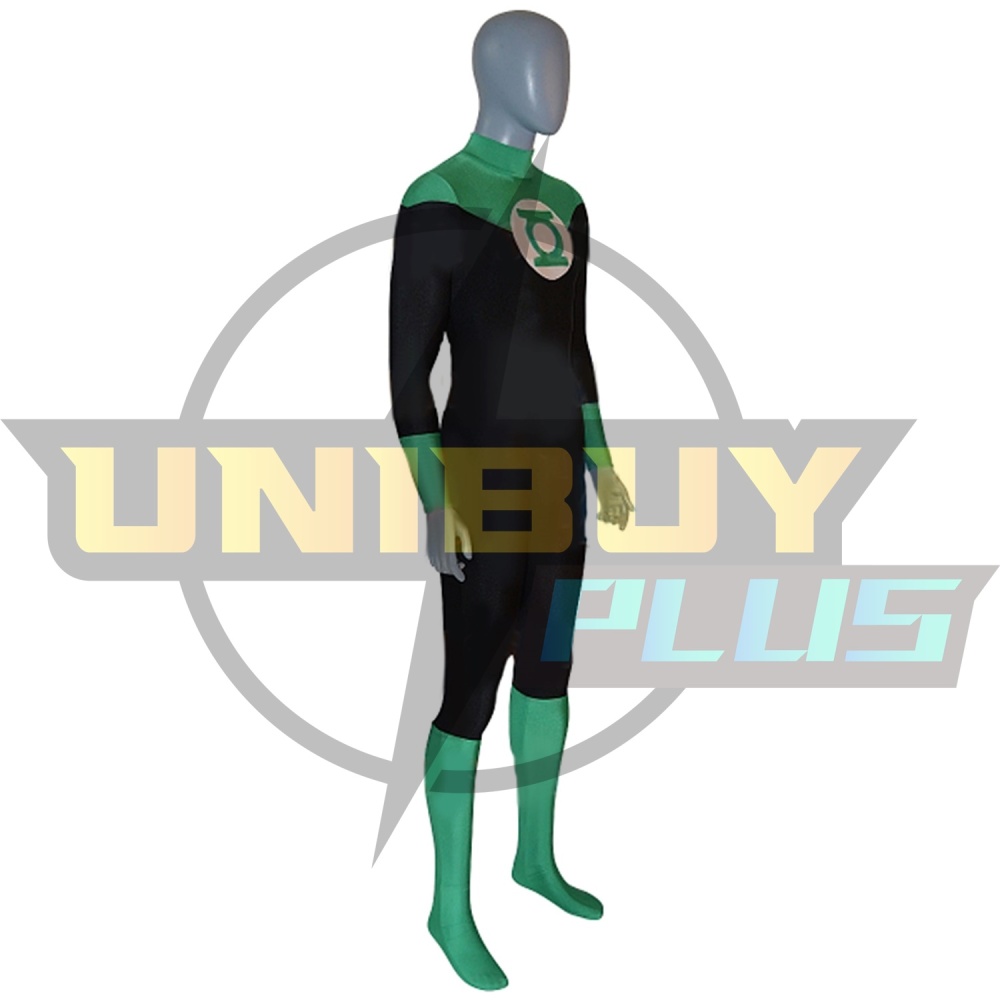 Green Lantern John Stewart Costume Cosplay Suit Bodysuit For Kids Adult Unibuyplus