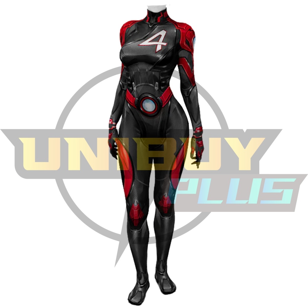 Marvel Rivals Invisible Woman 005 Costume Cosplay Suit Bodysuit For Kids Adult Unibuyplus