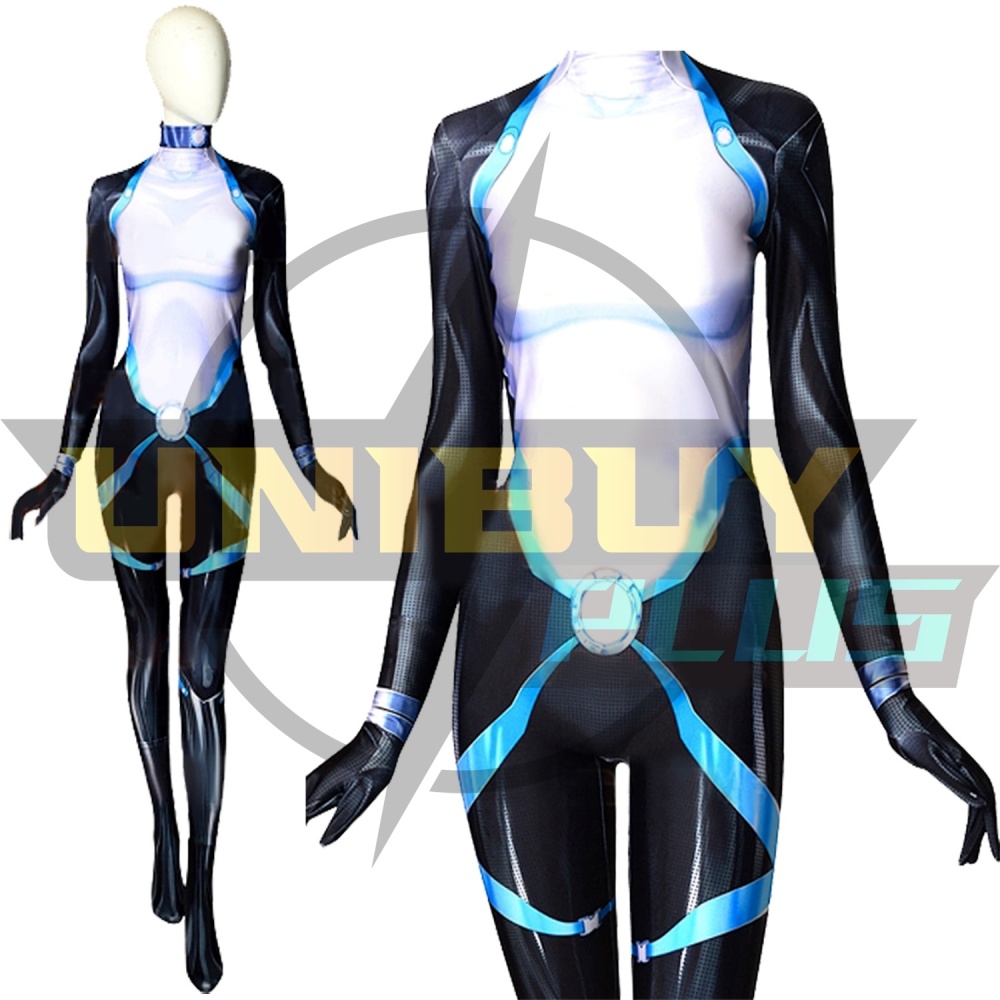 X-Force Domino Costume Cosplay Suit Neena Thurman Bodysuit For Kids Adult Unibuyplus