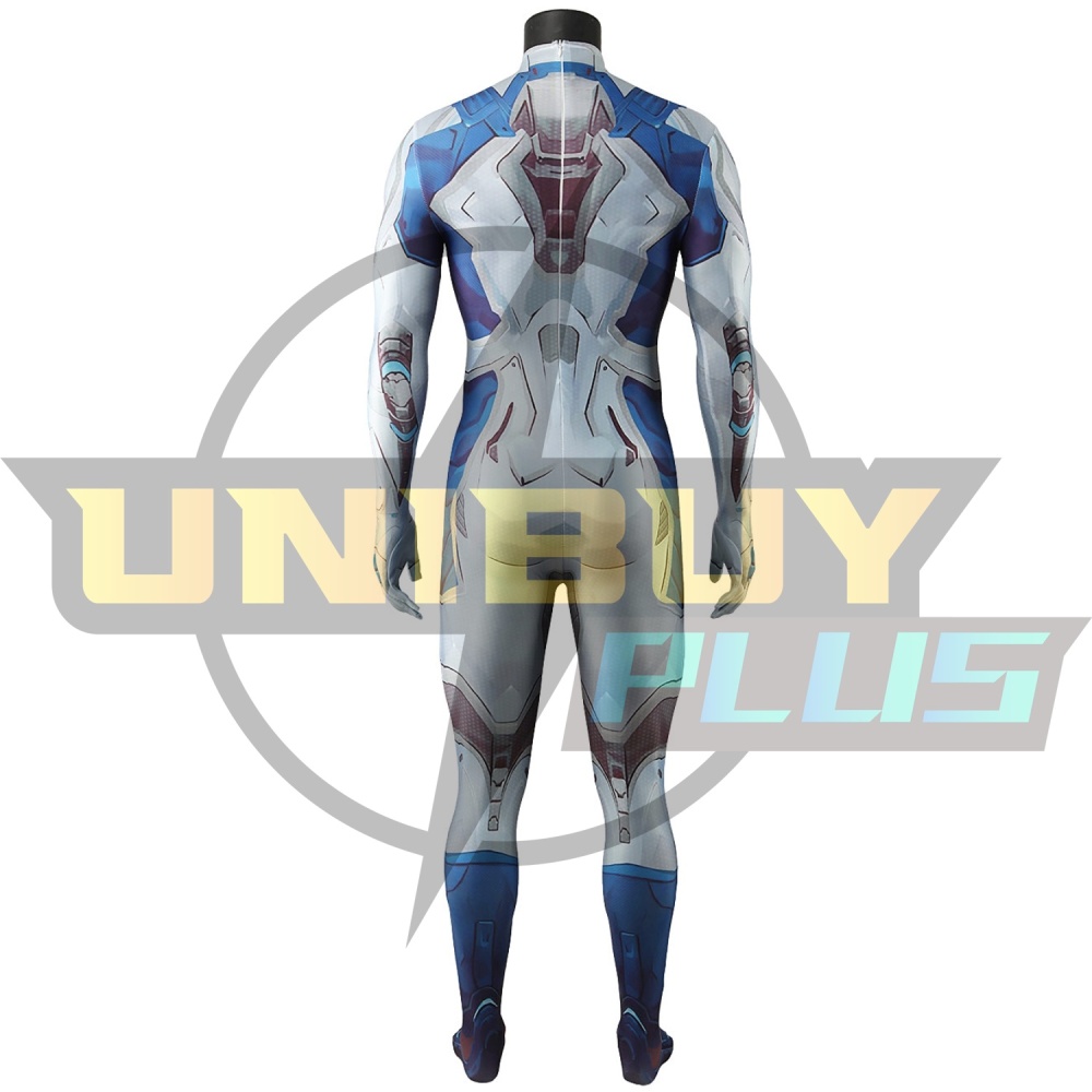 Marvel Rivals Mister Fantastic Costume Cosplay Suit Bodysuit For Kids Adult Unibuyplus