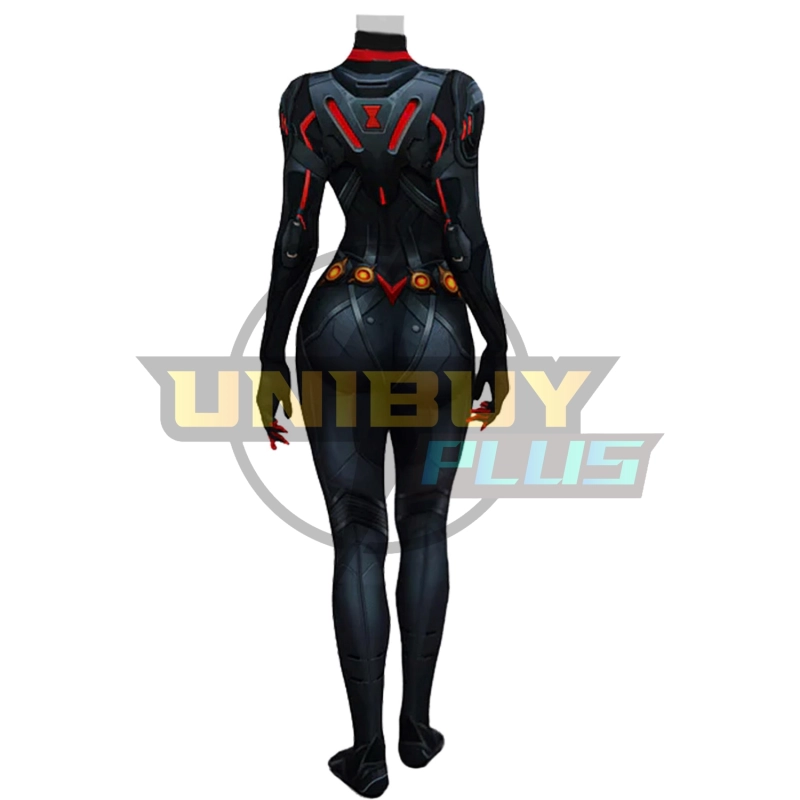 Marvel Rivals Black Widow Costume Cosplay Suit Bodysuit For Kids Adult Unibuyplus