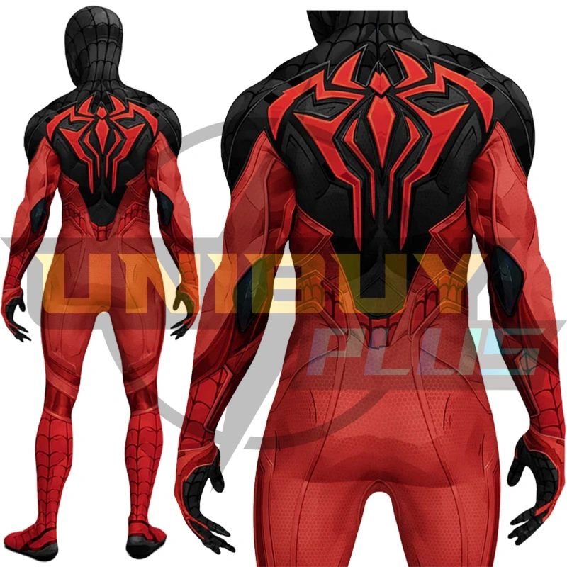 Marvel Rivals Scarlet Spider Costume Cosplay Suit Bodysuit For Kids Adult Unibuyplus