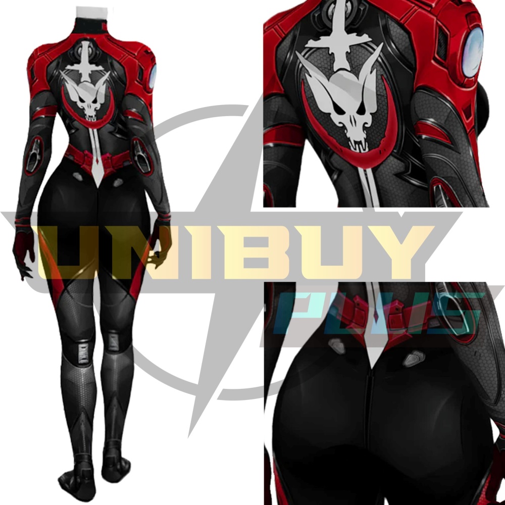 Marvel Rivals Invisible Woman 005 Costume Cosplay Suit Bodysuit For Kids Adult Unibuyplus