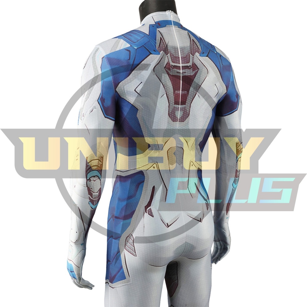 Marvel Rivals Mister Fantastic Costume Cosplay Suit Bodysuit For Kids Adult Unibuyplus