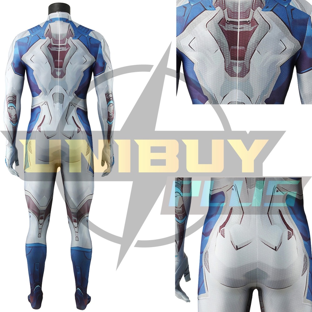 Marvel Rivals Mister Fantastic Costume Cosplay Suit Bodysuit For Kids Adult Unibuyplus