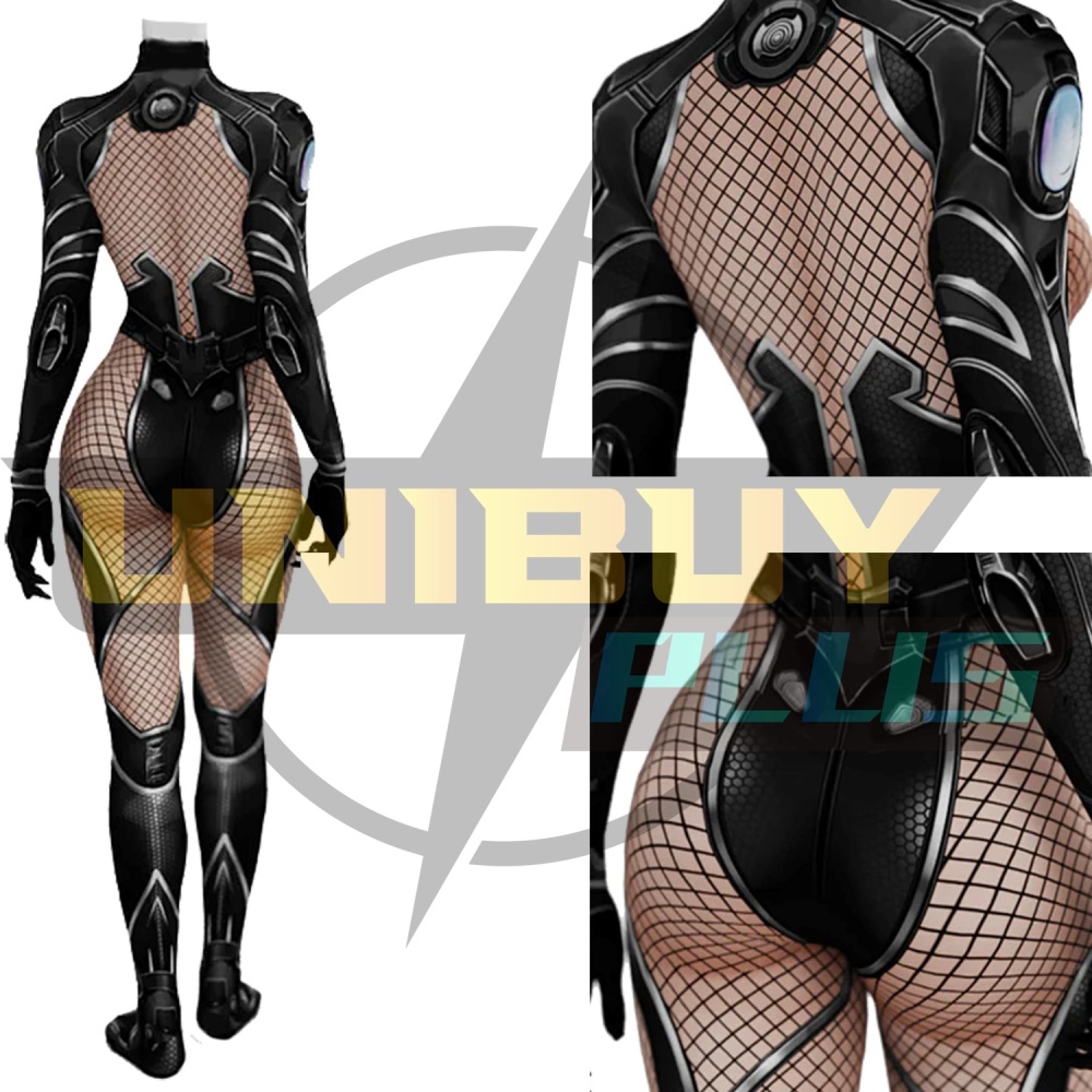 Marvel Rivals Invisible Woman 006 Costume Cosplay Suit Bodysuit For Kids Adult Unibuyplus