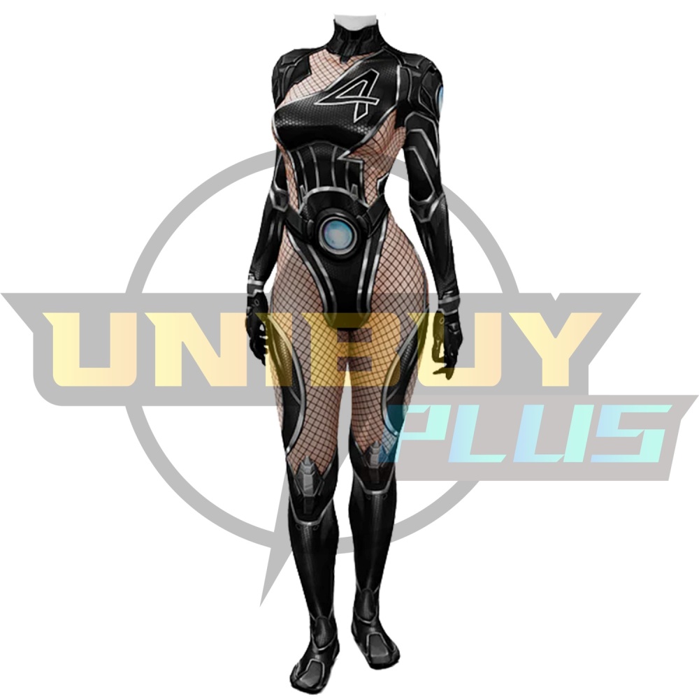 Marvel Rivals Invisible Woman 006 Costume Cosplay Suit Bodysuit For Kids Adult Unibuyplus