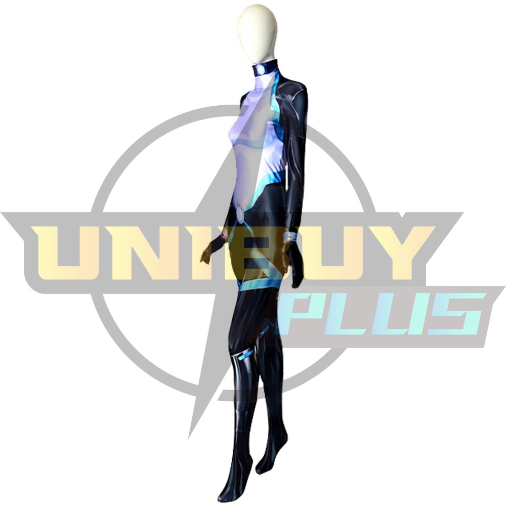 X-Force Domino Costume Cosplay Suit Neena Thurman Bodysuit For Kids Adult Unibuyplus