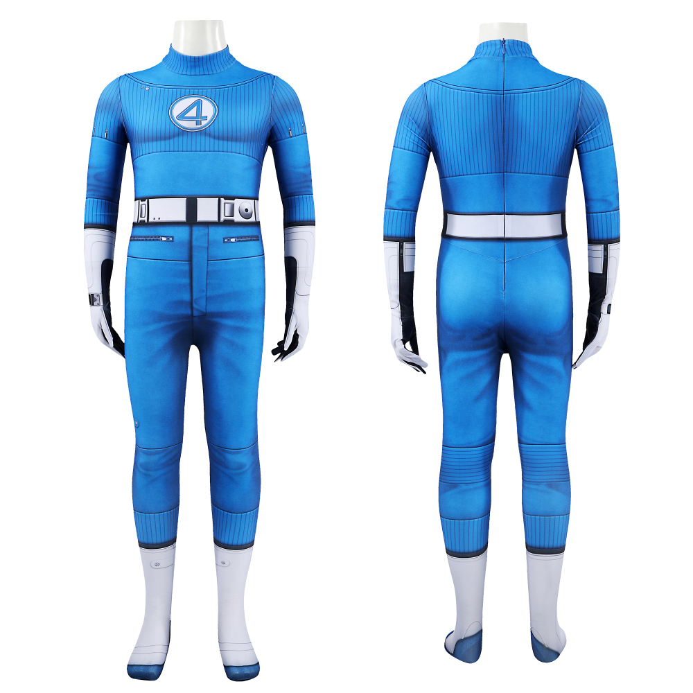 The Fantastic Four：First Steps Mr. Fantastic Kid Suit Costume Cosplay Reed Richards Bodysuit Unibuy