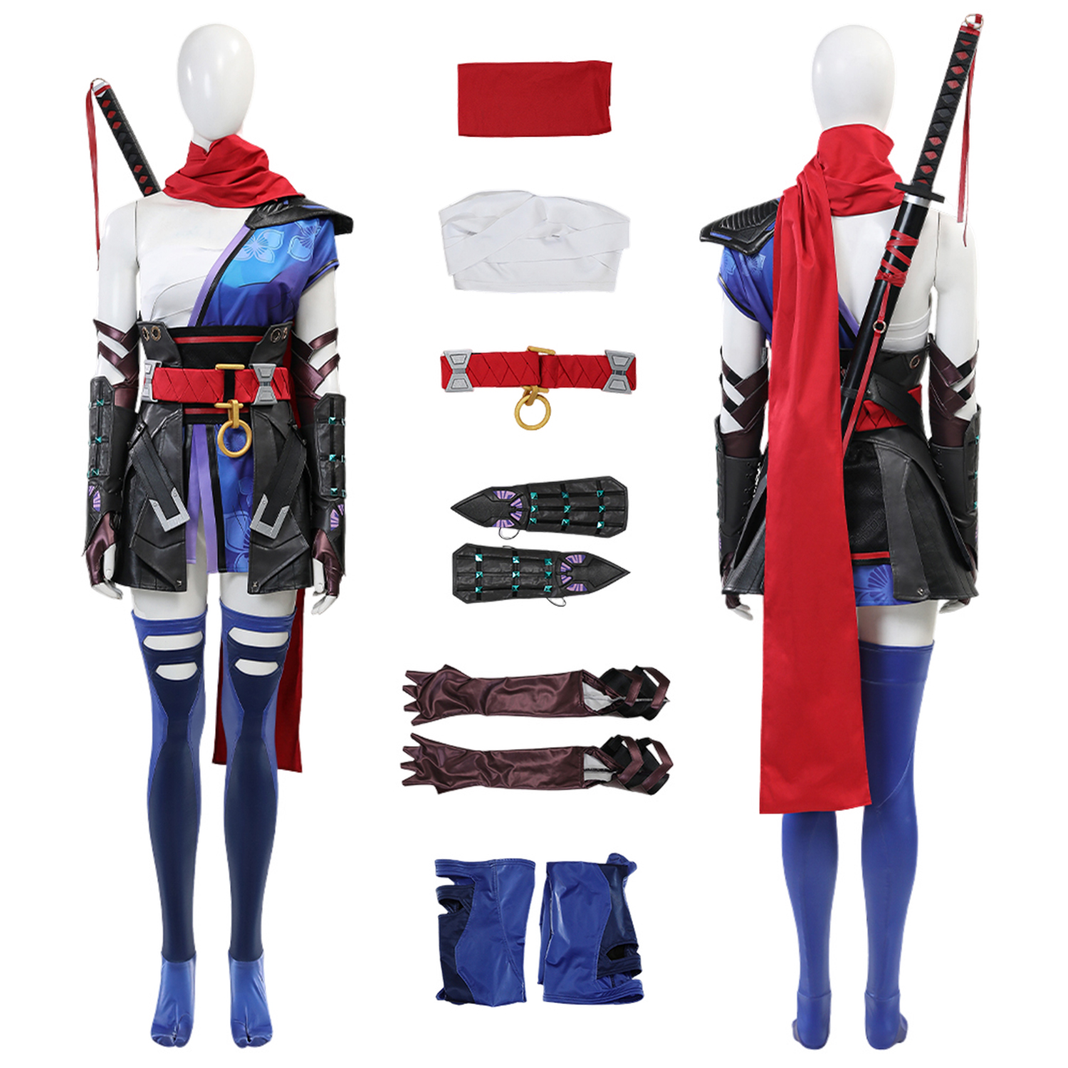 Marvel Rivals Psylocke Costume Cosplay Suit Elizabeth 