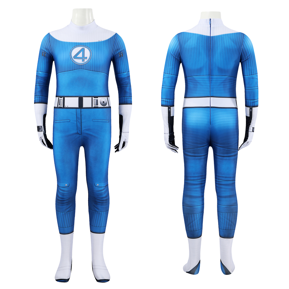 The Fantastic Four：First Steps Invisible Woman Kid Suit Costume Cosplay Susan Storm Bodysuit Unibuy