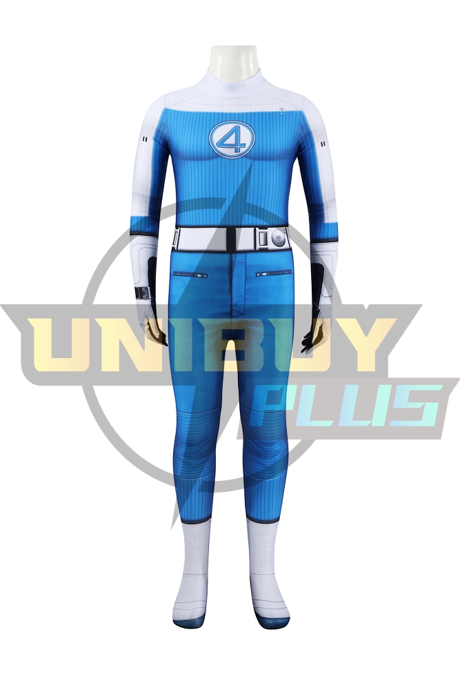 The Fantastic Four：First Steps Human Torch Kid Suit Costume Cosplay Johnny Storm Bodysuit Unibuy